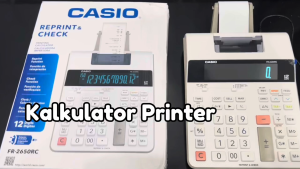 Casio FR-2650RC Kalkulator Printer 12 Digit Dengan Reprint Fungsi Cost/Sell/Margin