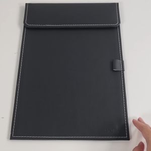 [SG Stock] La Vida Faux Leather Clipboard | A4 | Magnetic Clip | Clipboard with Pen Holder | Document Holder