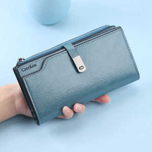 Carrken New Arrival Womens Long Wallet Youth Fashion Multi-Card Position Hasp Clutch Multifunctional Coin Purse