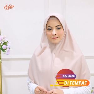 Jilbab Instan Nafisa Azqila Hijab Instan Kaos Premium Kerudung Bergo Pad Antem Bahan Kaos High Quality
