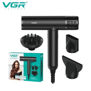 VGR Leafless Hair Dryer Professional Negative Ion Blower Dryer Brushless Motor 11000RPM Powerful Electric Dryer for Salon V-427