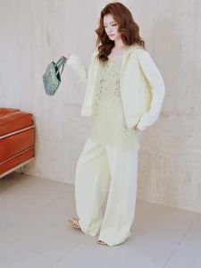 MIUCO | Áo Blouse Voan Mỏng Không Tay cho Mùa Xuân