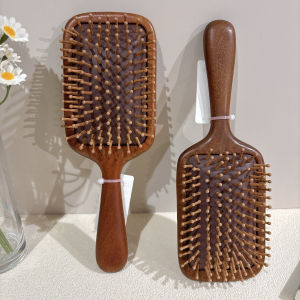 Ladies Home Use Heavy Ant Wood Airbag Comb Scalp Massage Comb Hair Follicle Unblocking Air Cushion Comb Personal Care Tool
