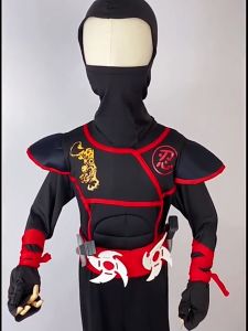 Boys Children Ninja Assassin Japanese Samurai Warrior Fancy Dress Halloween Party Boys Girls Costume