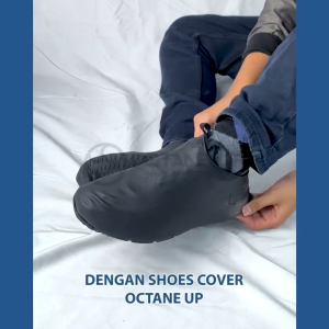 Cover Sepatu Elastis Anti Air Hujan Premium Octane Up