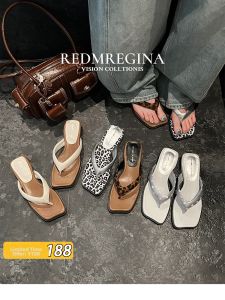Slimming Apple Headed Flip Flop Sandals