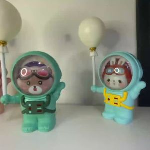 Lampu LED Meja Karakter: Rabbit Bear Astro Rautan Pensil