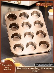 zber | Non-stick Muffin Baking Mold 12 Cavities