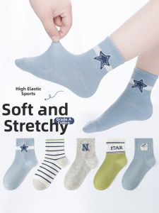 LIUZHISHU | Childrens Spring Summer Large Kids Sport Socks