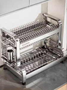 B&W | Multifunctional Kitchen Rack 304 Stainless Steel