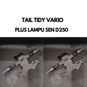 TAIL TIDY BREKET PLAT NOMOR PLUS SEIN RUNNING D250 VARIO 125 VARIO 150 VARIO 160