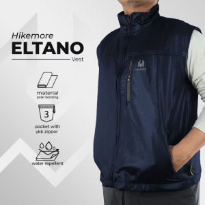 BISA COD / BAYAR DI TEMPAT !! Rompi Vest Outerwear Pria Hikemore Eltano Terbaru