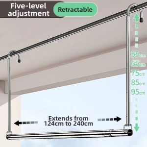 Stainless Steel Extendable Clothes Drying Rack
