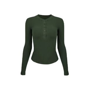 เสื้อยืดแขนยาวทรงสลิมฟิตสำหรับผู้หญิง ทรงฮาร์ลีย์ ผ้าโมดอล วิ่ง ออกกำลังกาย โยคะ ฤดูใบไม้ร่วง 2025 ระบายเหงื่อ ระบายอากาศได้ดี