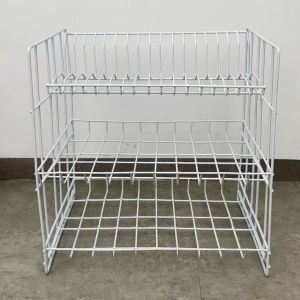 Rak Piring Susun 3 Putih Nagamas