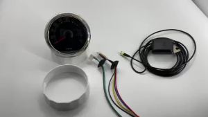 0-200KMH 85MM GPS Speedometer With GPS Antenna 7 Color Backlight 0-160MPH LED Odometer Auto Gauge For 12V 24V Car Boat Marine