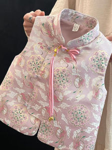 Chinese Style Girls Vest Dress