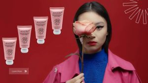 ANJERI ROSE MOISTURIZING HAND CREAM/ ANJERI玫瑰保湿护手霜