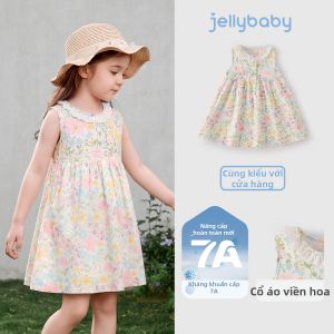 Jelly Baby | Đầm Trẻ Em Họa Tiết Hoa Cotton