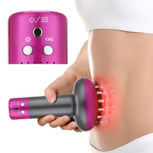 Hailicare | Smart Meridian Brush Abdome Massager Wireless Hot Compress Anti Cellulite Back Dredging Meridian Thermal Moxibustion Slimming