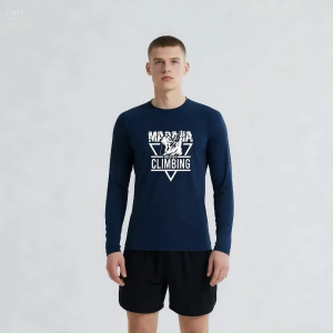 Madaha Kaos Baju Lengan Panjang Dry fit Jersey Olahraga Mountain Climbing Legacy