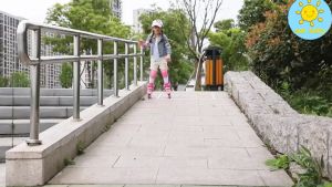 Kids Roller Skate Set Kasut Roda Perempuan Roller Skate Sepatu Roda Shoe Beginner Lelaki Kanak