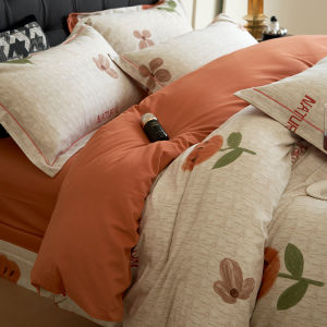 Kiss Dear | Thick Flannel Four-Piece Bedding Set 100% Cotton
