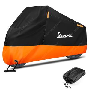 Vespa Cover Waterproof For Vespa LX LXV Sprint GTS GTV 50 150 250 300 300ie Motorcycle Dust Rain Cover With Reflective Strip