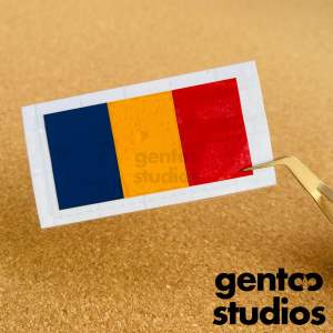 Flag Vinyl Decal Sticker - water resistant and high quality- Canada Italy France Austria