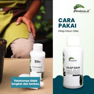 Kilap Daun Oles "LEAF SHINE" mengkilapkan dan melindungi dari hama daun