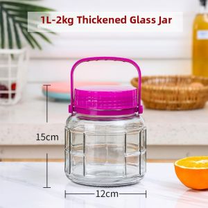 Food Preservation Glass Jar