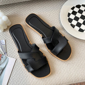 Womens Summer Slides Sandals - Cross Band Design Ultra Soft Anti-Slip Sole Lightweight House Slippers for Women Beach Walkin