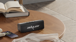 ZEALOT S31 Portable Bluetooth Speaker – 24H Playtime Deep Bass Waterproof Wireless Outdoor Speaker with Mic