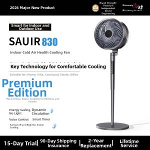SAUIR | Silent High Power Cooling Stand Fan