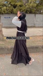 GAMIS LEBARAN MEWAH DAN ELAGAN / GAMIS LEBARAN REMAJA / LIVY DRESS REMAJA