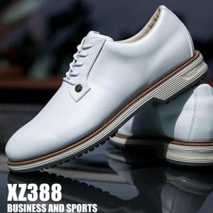 PGM | Giày Golf Da Kiểu Anh Khe Thở