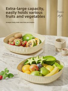 OUSKA | Luxury Fruit & Snack Platter for Living Room Coffee Table