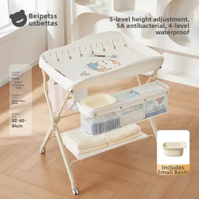 Usbettas | Folding Height Adjustable Portable Baby Changing Table
