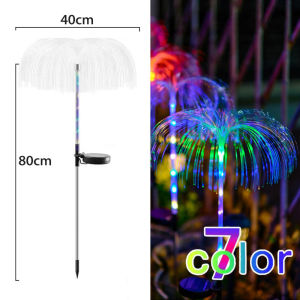 Đèn Sứa ngoài trời sử dụng Năng Lượng Mặt Trời - Đèn LED nhiều màu sân vườn chống Sét chống nước- Đèn Giáng Sinh Đèn sàn sân vườn đèn trang trí Tết lễ hội cổ tích