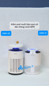 (MPE) Đèn bắt muỗi DBM-01 DBM-02 công nghệ đèn LED UV hút muỗi 360 độ không hoá chất rất bền