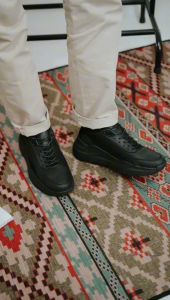 Otiv Teska - Sepatu Sneakers Kulit Sepatu Casual Pria