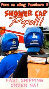 Shower cap for Angkas and Joyride Passenger (BLUE) Bouffant Cap/ Surgical Cap 100pcs 21inch disposable