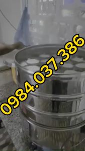 Nồi hấp bánh bèo bánh da lợn chạy điện gia đình size 52cm