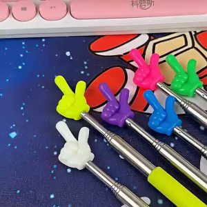 Finger Reading Guide Stick Retractable Teaching Pointer Preschool Teaching Tools For Class Whiteboard Pointer