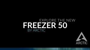 Arctic Freezer 50 TR Dual Tower CPU Air Cooler PC Desktop for AMD Ryzen Threadripper [Included ARGB Controller & MX-4]