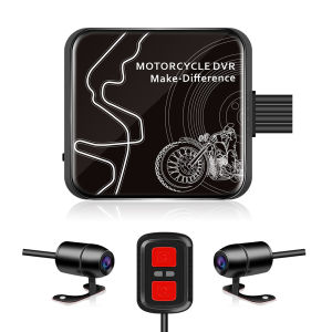 SYS VSYS Dual Motorcycle DVR 1080P Action Camera Recorder Front & Rearview Waterproof Motorcycle Dash Cam Night Vision Black Box