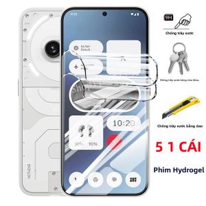 1-5 Chiếc Hydrogel Phim Bảo Vệ Màn Hình Cho Không Có Điện Thoại 2A Mềm Full Cover Trong Suốt Màng Bảo Vệ Chống Trầy Xước Không Kính