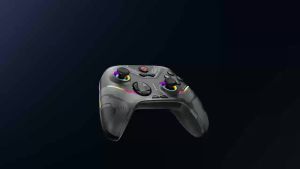 EasySMX | EasySMX X15 Wireless Gamepad Bluetooth Gaming Controller Compatible with PC/NS/TV/Phone/Steam RGB Hall Effect Black Myth Wukong