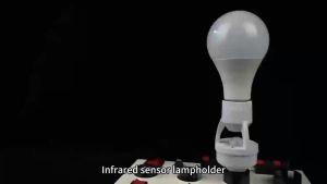 other | Smart PIR Motion Sensor E27 Lamp Holder Bulb Base Adapter Automatic Light Switch AC 110V-220V for LED Light Bulb