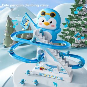 AOBIXIONG | Electric Penguin Climbing Toy Head Lifting Training